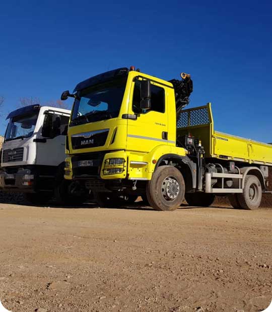 Location de camion avec chauffeur